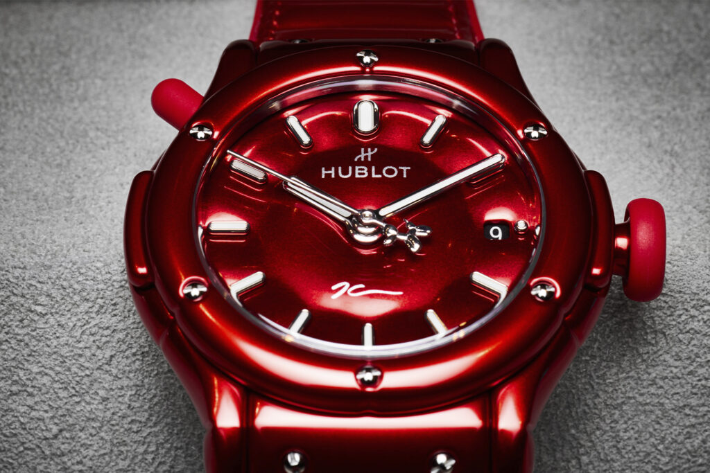 HUBLOT AND JEFF KOONS COLLABORATION PHOTO COURTESY OF HUBLOT