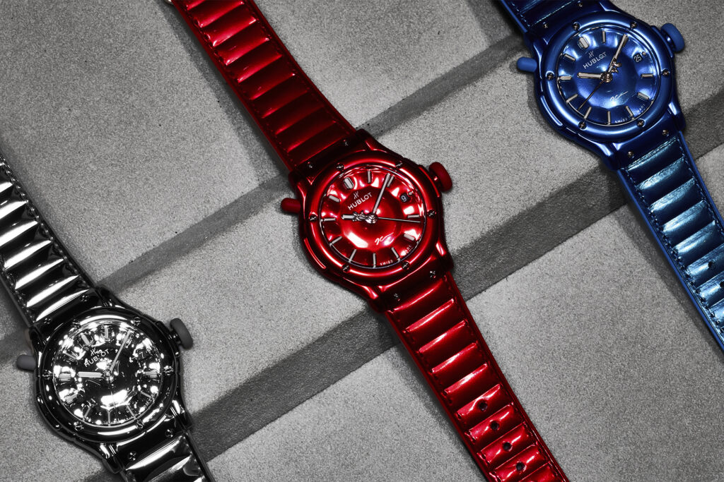 HUBLOT AND JEFF KOONS COLLABORATION PHOTO COURTESY OF HUBLOT