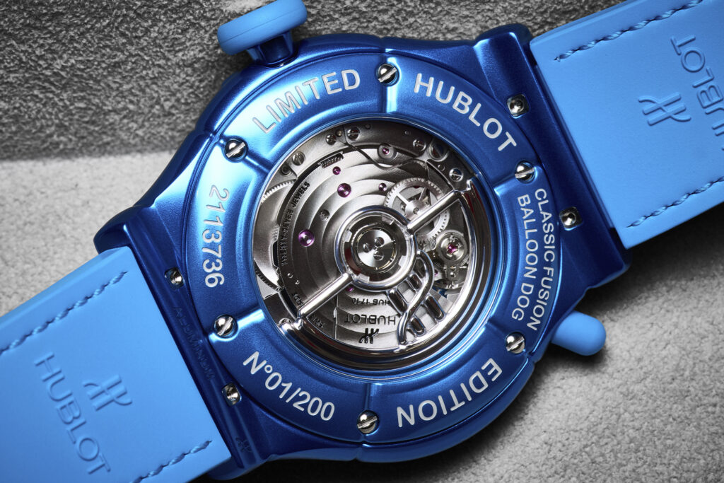 HUBLOT AND JEFF KOONS COLLABORATION PHOTO COURTESY OF HUBLOT