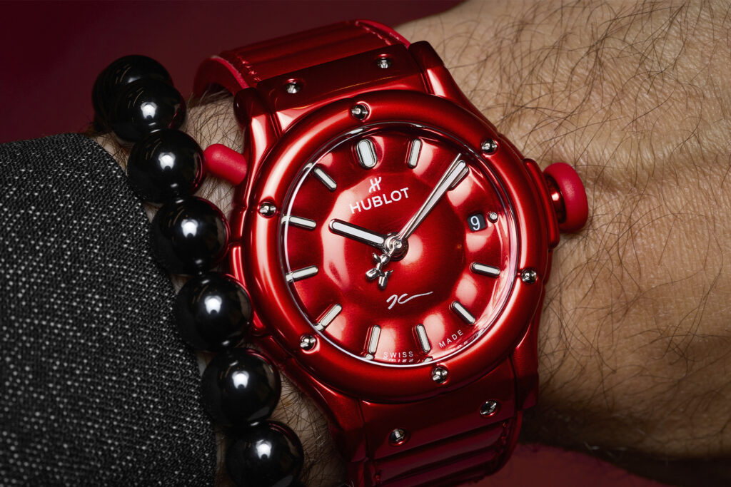 HUBLOT AND JEFF KOONS COLLABORATION PHOTO COURTESY OF HUBLOT