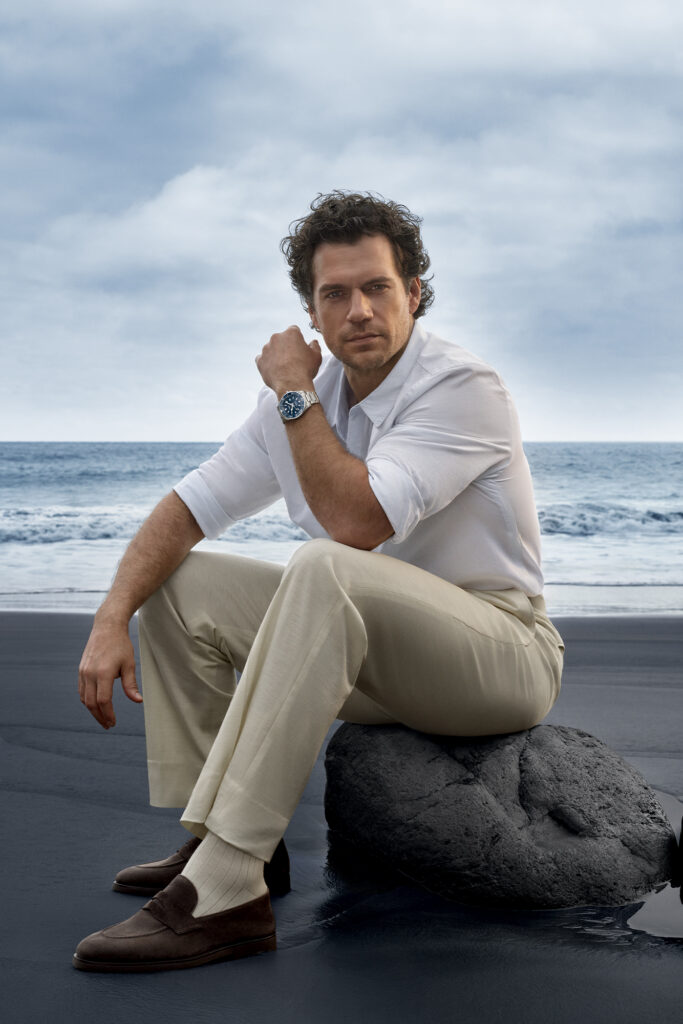 Henry Cavill Longines Hydroconquest. PHOTO COURTESY OF LONGINES.