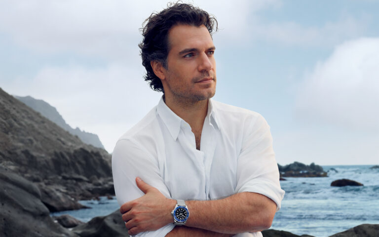 Henry Cavill Longines Hydroconquest. PHOTO COURTESY OF LONGINES.