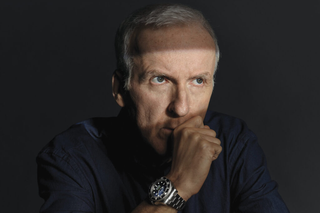 James Cameron. Photo courtesy of Rolex.