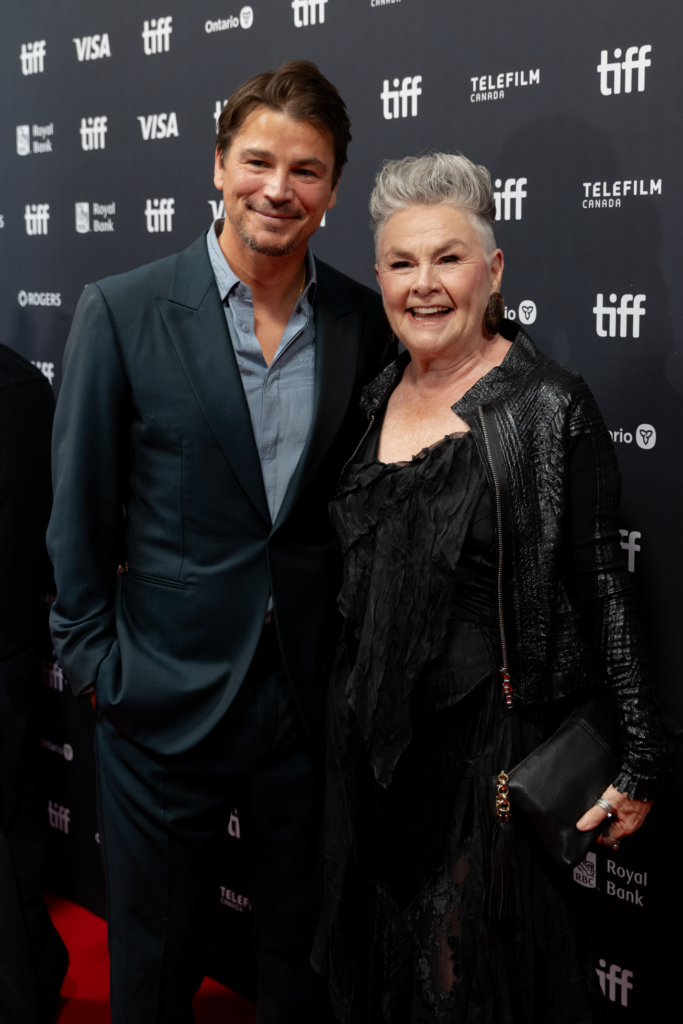 Josh hartnett and mary walsh tiff 2026 , photo by justin mastine frost