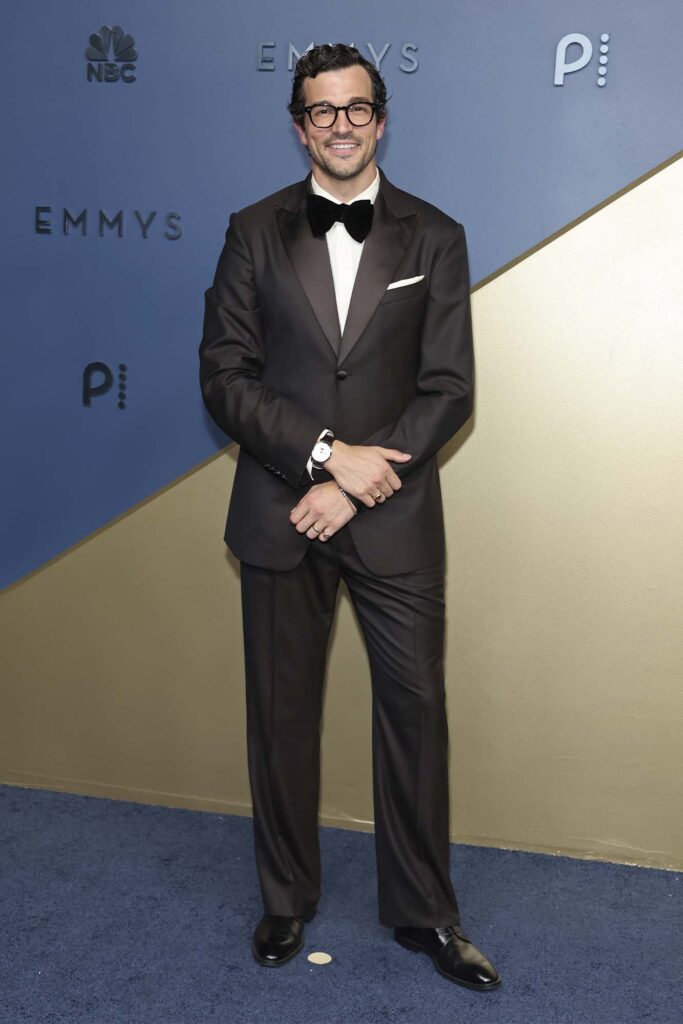 PAUL ANTHONY KELLY IN LOUIS VUITTON AT THE EMMYS. PHOTO COURTESY OF LOUIS VUITTON.