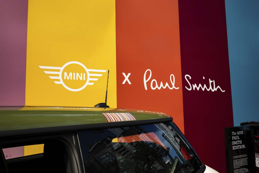 MINI x Paul Smith Yorkdale. Photo courtesy of MINI x Paul Smith.