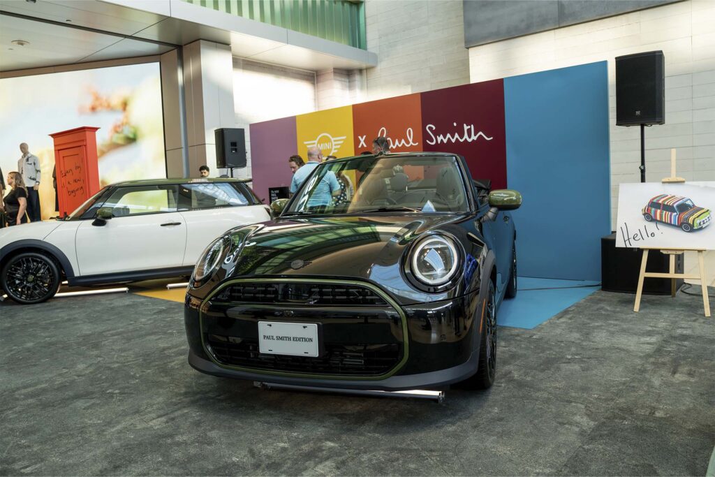 MINI x Paul Smith Yorkdale. Photo courtesy of MINI x Paul Smith.