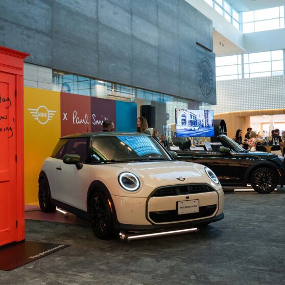 MINI x Paul Smith Yorkdale. Photo courtesy of MINI x Paul Smith.