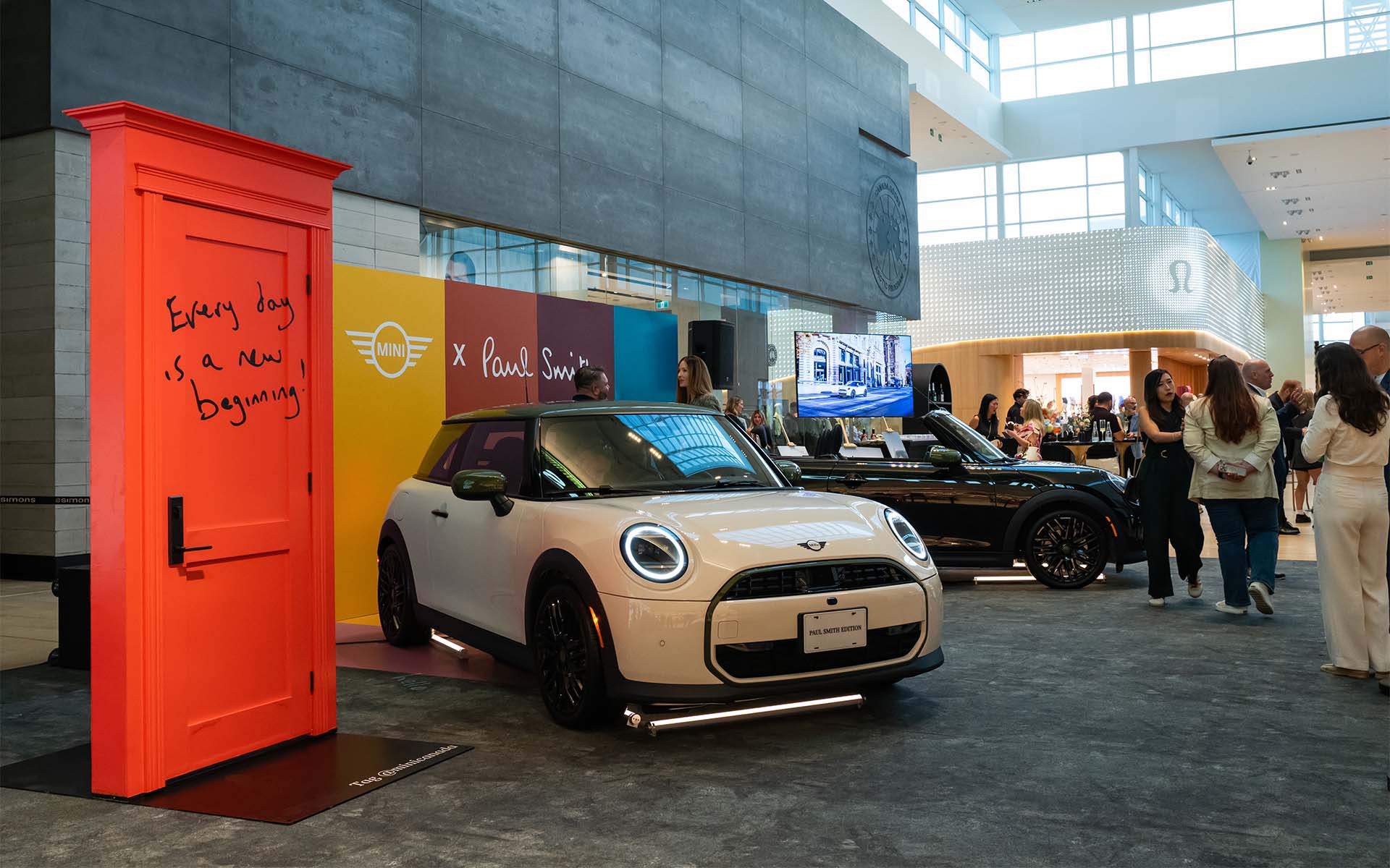 MINI x Paul Smith Yorkdale. Photo courtesy of MINI x Paul Smith.