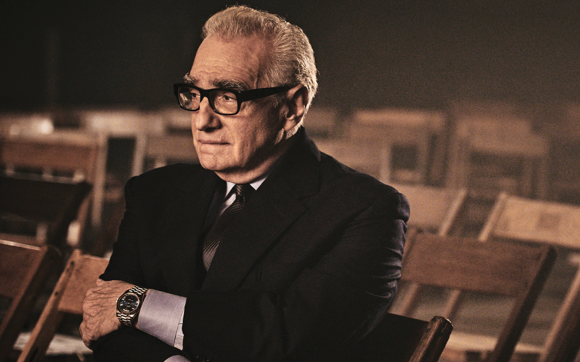 Martin Scorsese. Photo courtesy of Rolex.