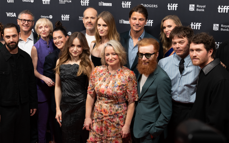 Cast of Below tiff toronto international film festival 2026, with Josh Hartnett, Charlie Heaton, Mackenzie Davis, Ruby Sokes,