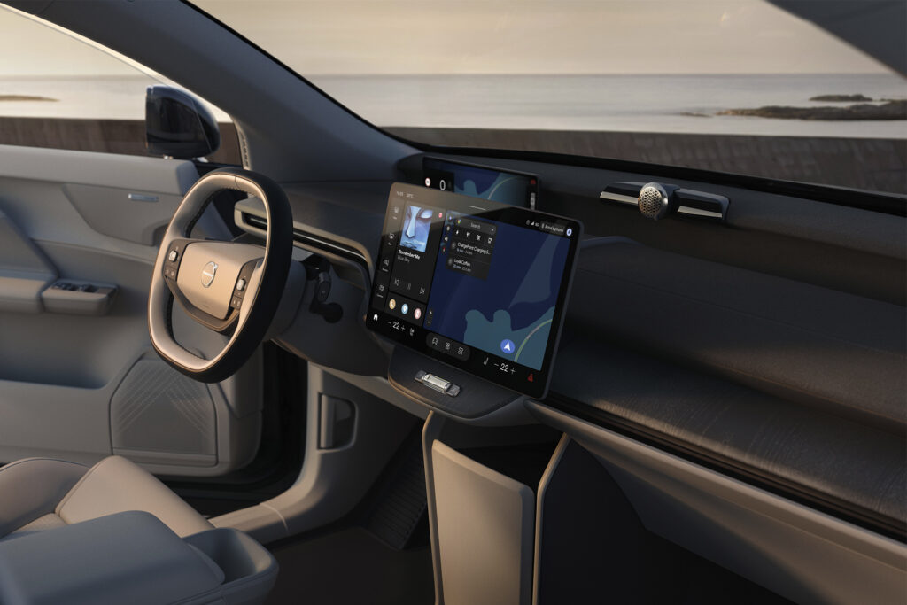 VOLVO EX60. PHOTO COURTESY OF VOLVO.