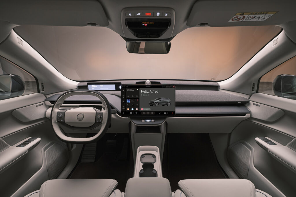 VOLVO EX60. PHOTO COURTESY OF VOLVO.