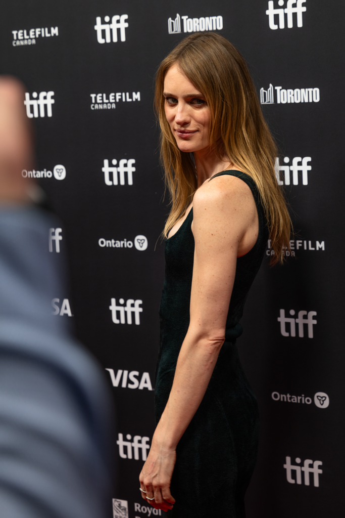 mackenzie davis tiff 2026 for below miniseries, photo by justin mastine frost