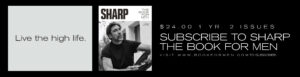 SHARP: THE BOOK FOR MEN.