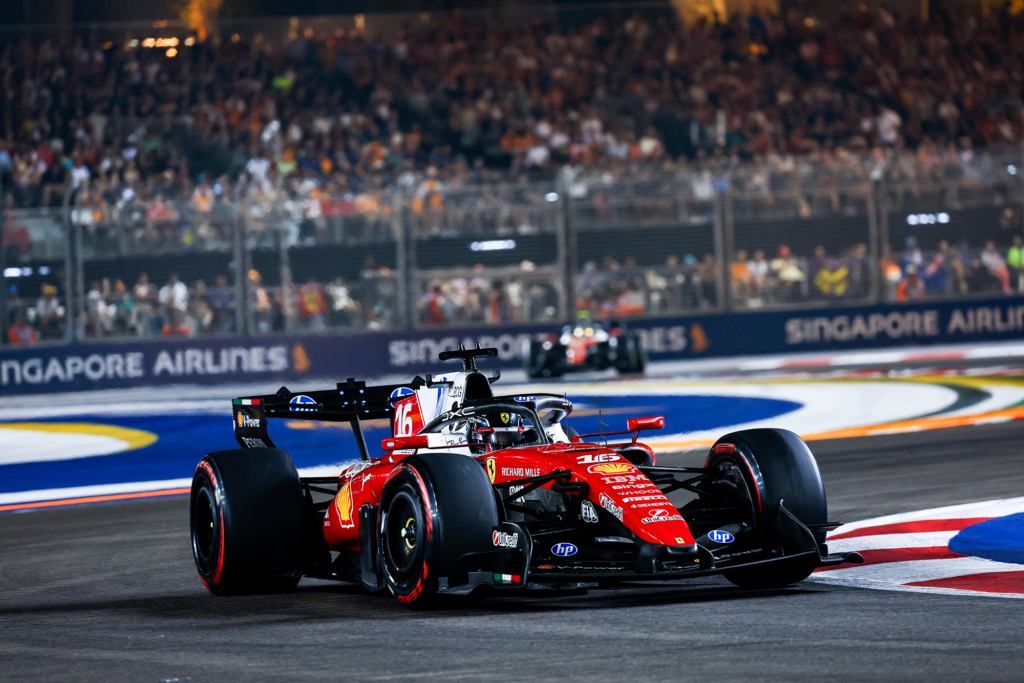 2026 singapore grand prix photo courtesy of Ferrari media centre