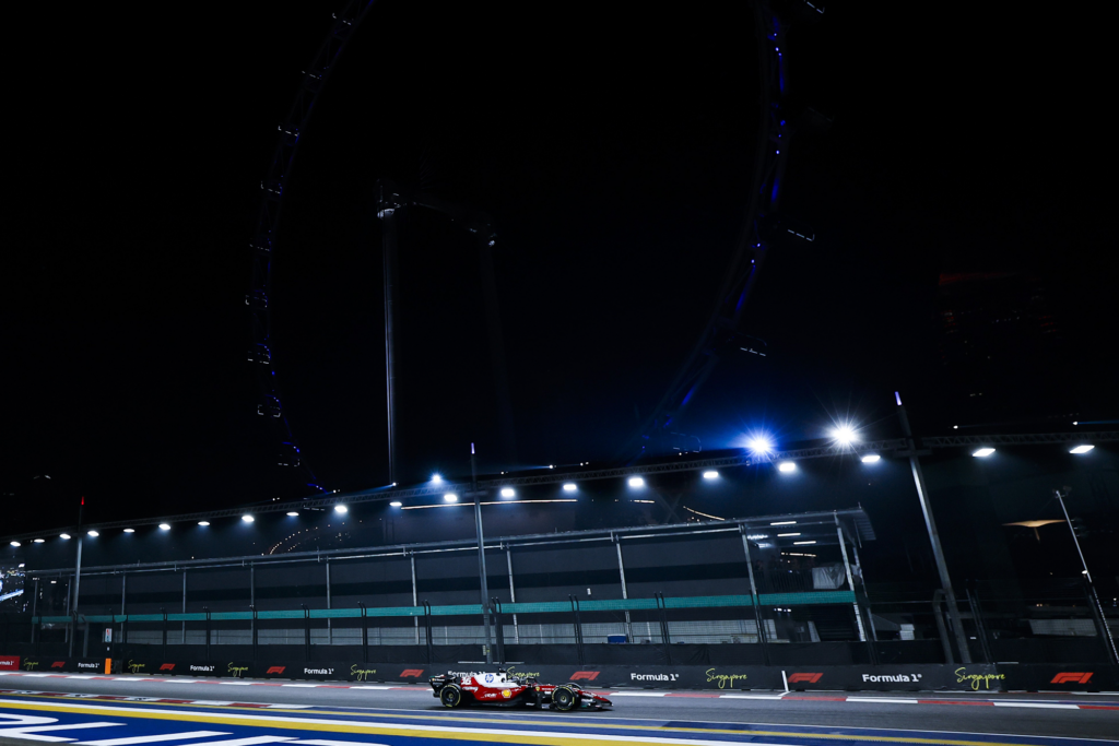 2026 singapore grand prix photo courtesy of Ferrari media centre