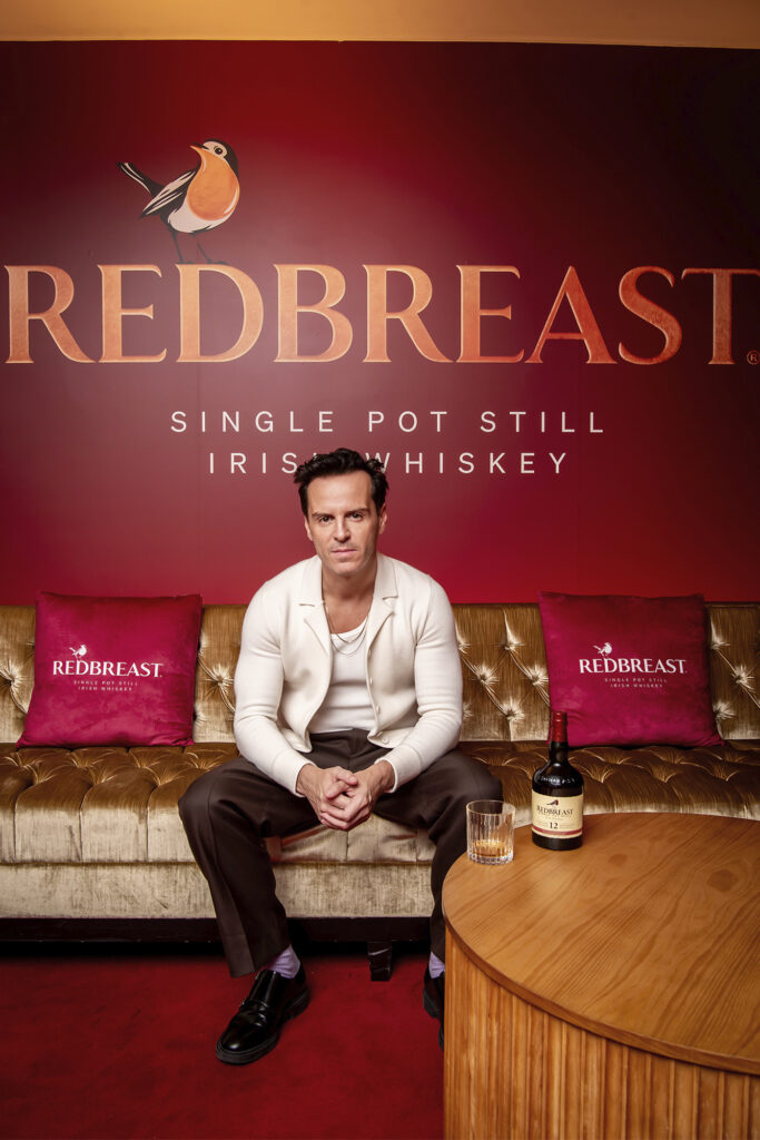 Andrew Scott interview at TIFF photo courtesy of Redbreast 10-2026