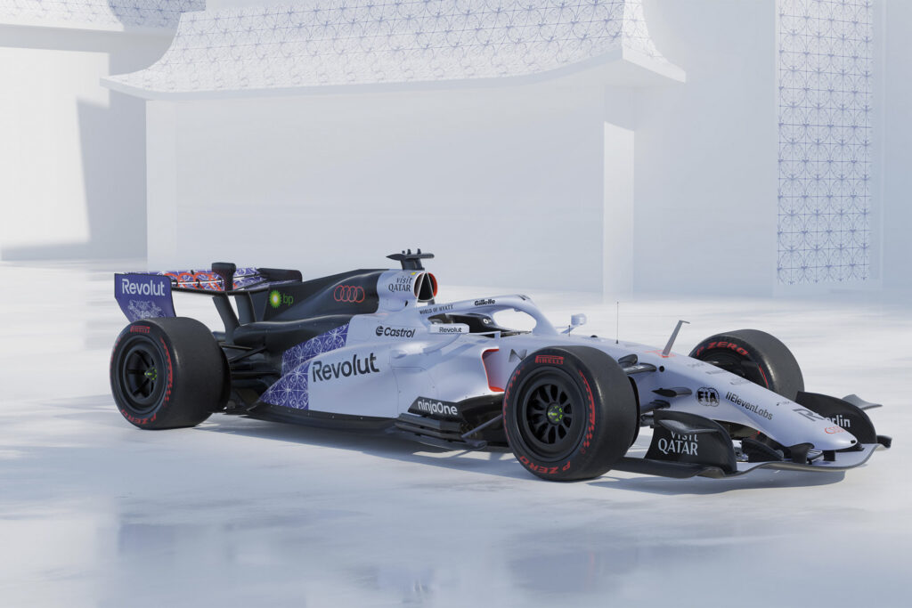 Audi Singapore livery. PHoto courtesy of Audi.