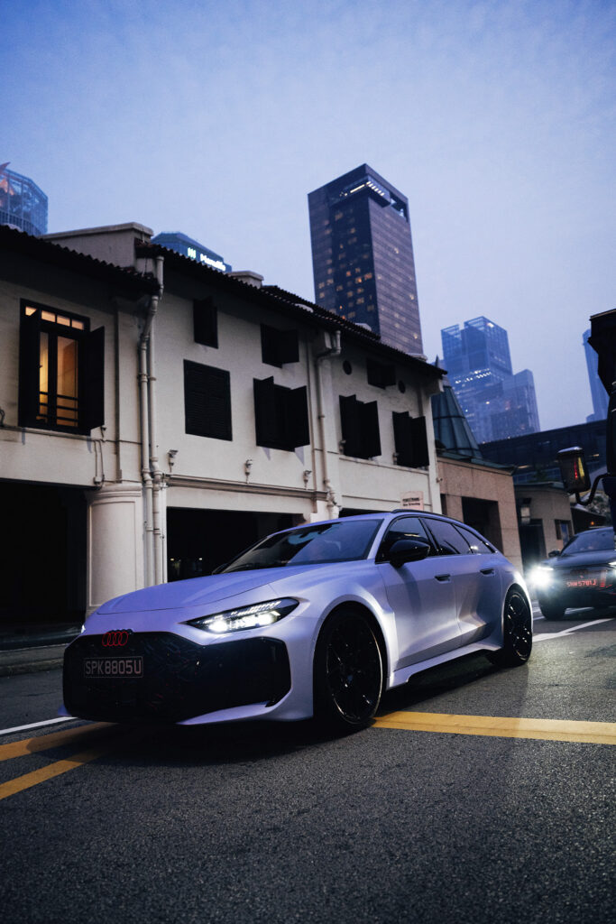 Audi Singapore livery. PHoto courtesy of Audi.