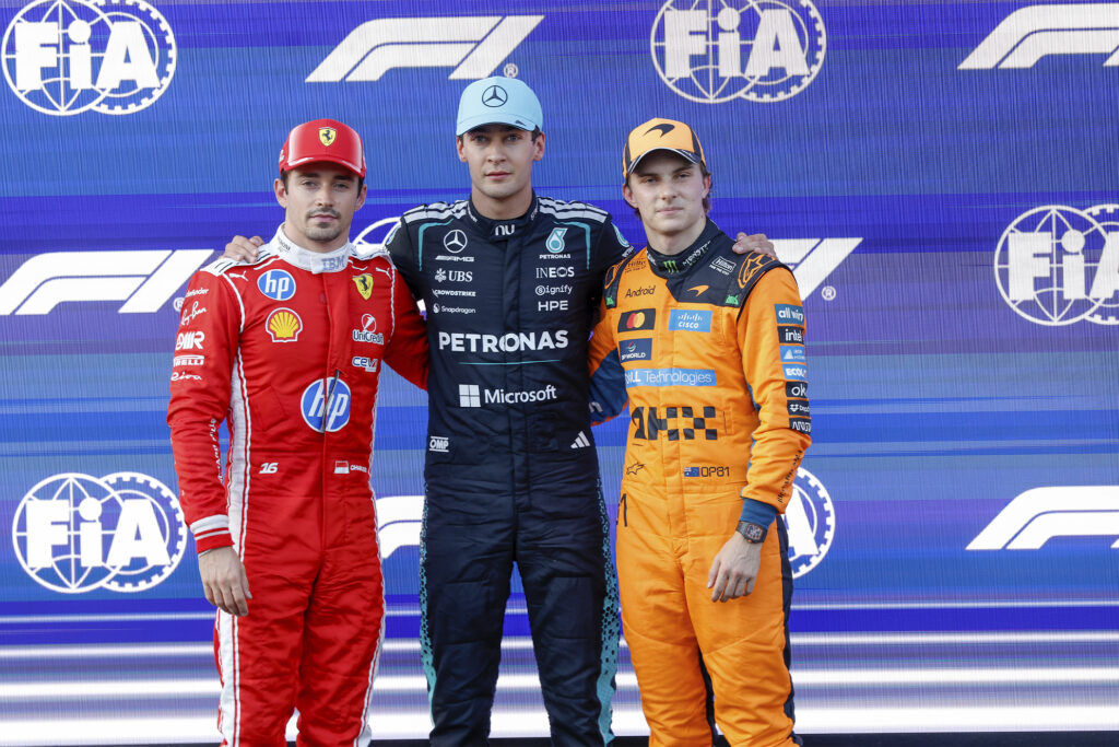 Formula One - Mercedes-AMG PETRONAS F1 Team, 2026 Azerbaijan GP. George Russell