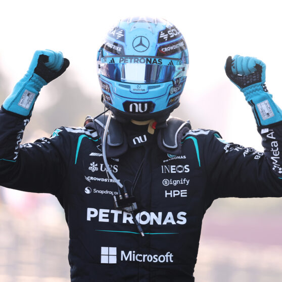 Formula 1 - Mercedes-AMG PETRONAS F1 Team, Azerbaijan Grand Prix 2026. George Russell