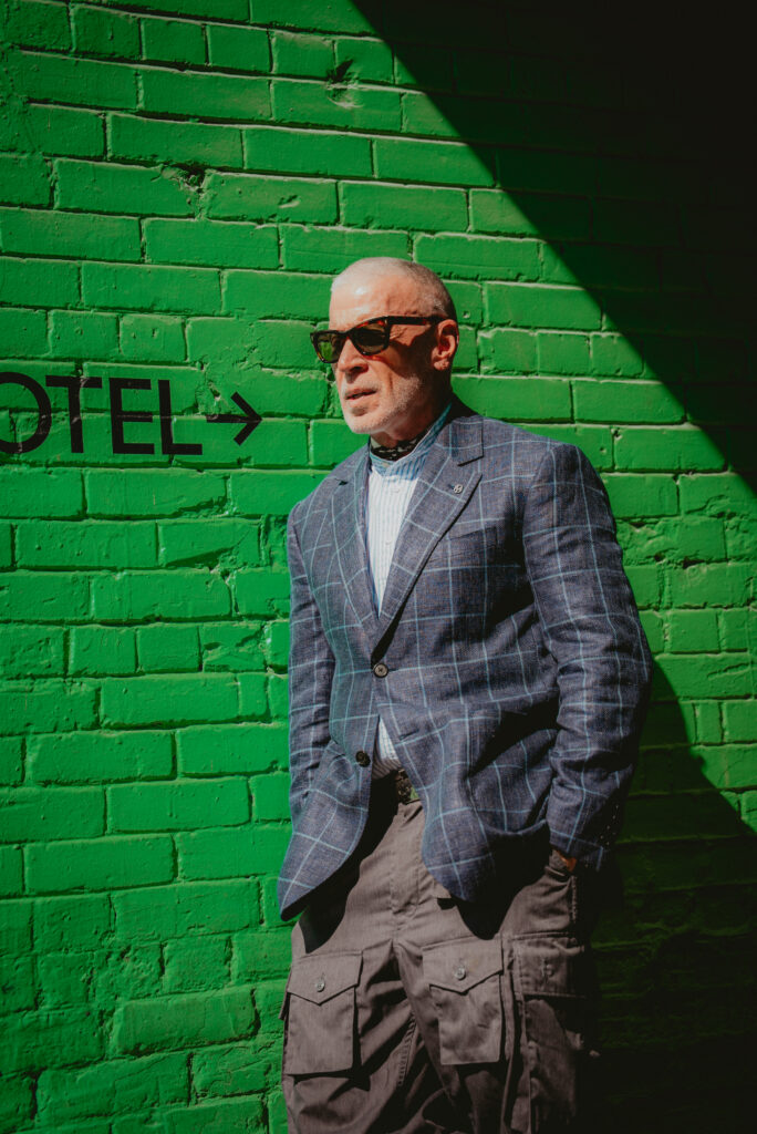Nick Wooster portrait, Toronto 2026, courtesy of Modern Ambition