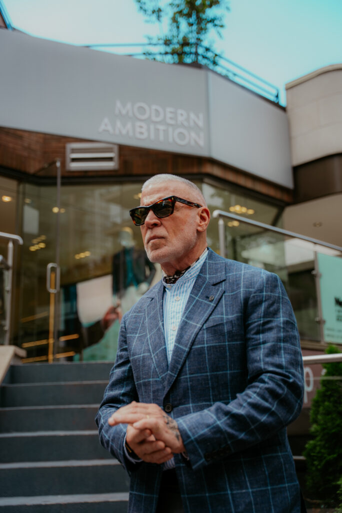 Nick Wooster portrait, Toronto 2026, courtesy of Modern Ambition