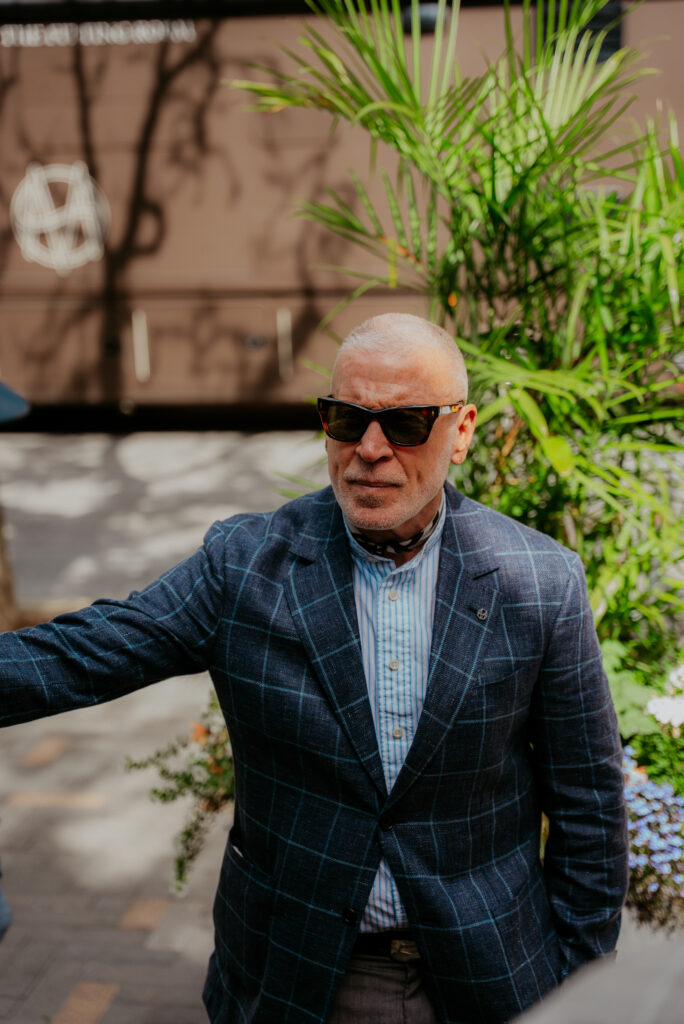 Nick Wooster portrait, Toronto 2026, courtesy of Modern Ambition