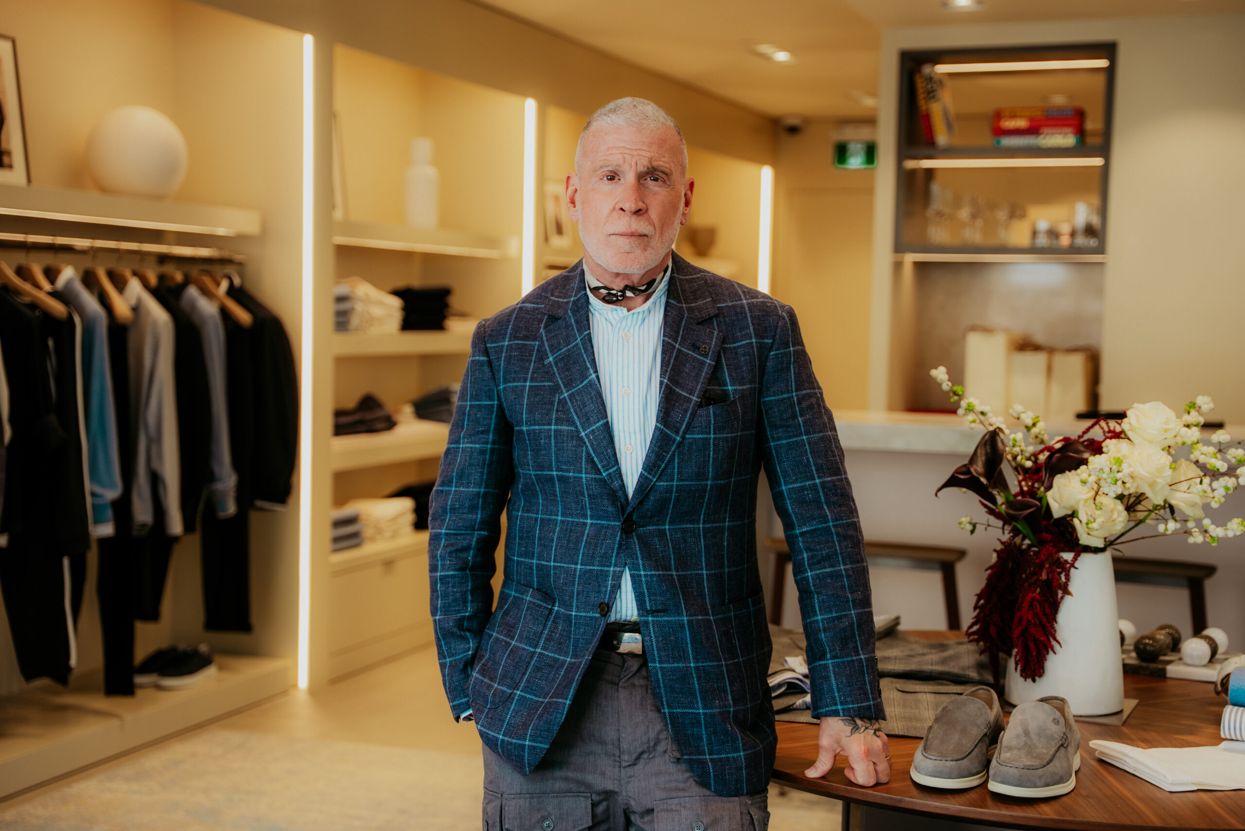 Nick Wooster portrait, Toronto 2026, courtesy of Modern Ambition