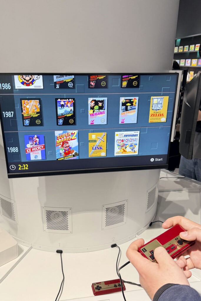 Nintendo Museum photo by Michael