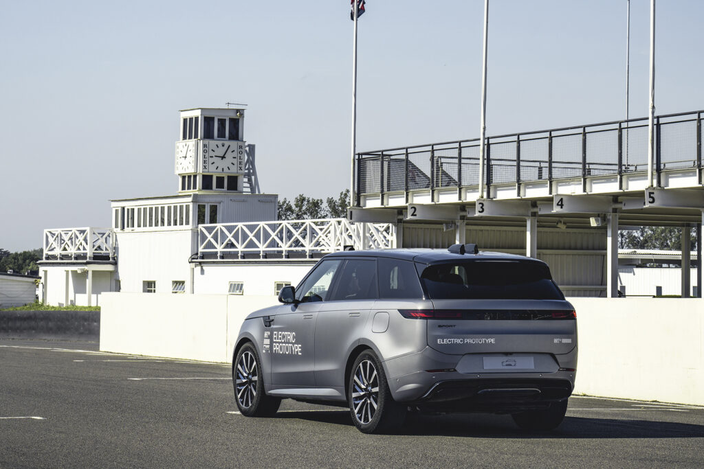 Range Rover Sport Electric Courtesy of Range Rover 