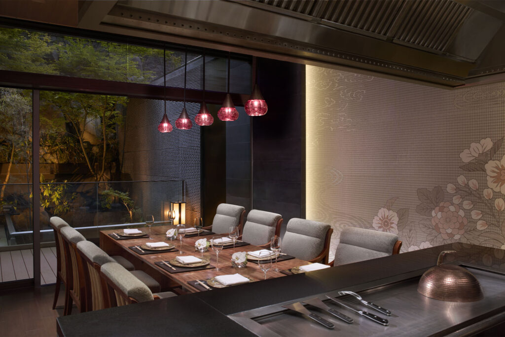 Ritz Carlton, Kyoto. Photo courtesy of Ritz Carlton, Kyoto.