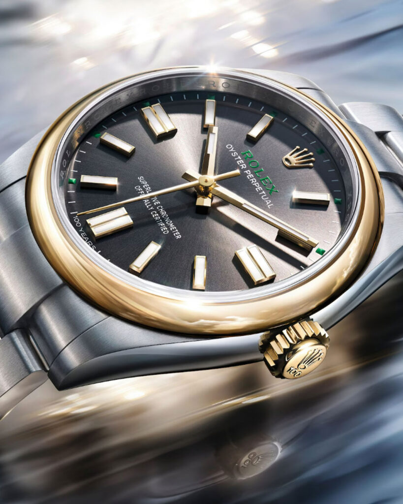 Rolex Oyster PErpetual book for men photoshoot