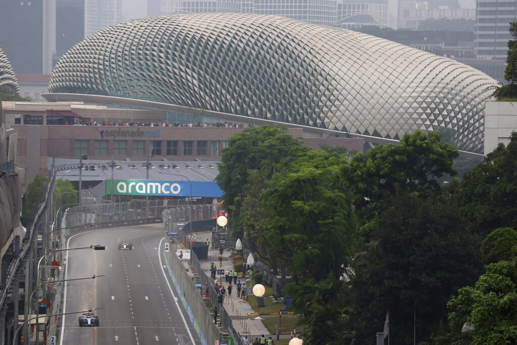 Singapore Grand Prix 10-2026. Photo courtesy of Audi.