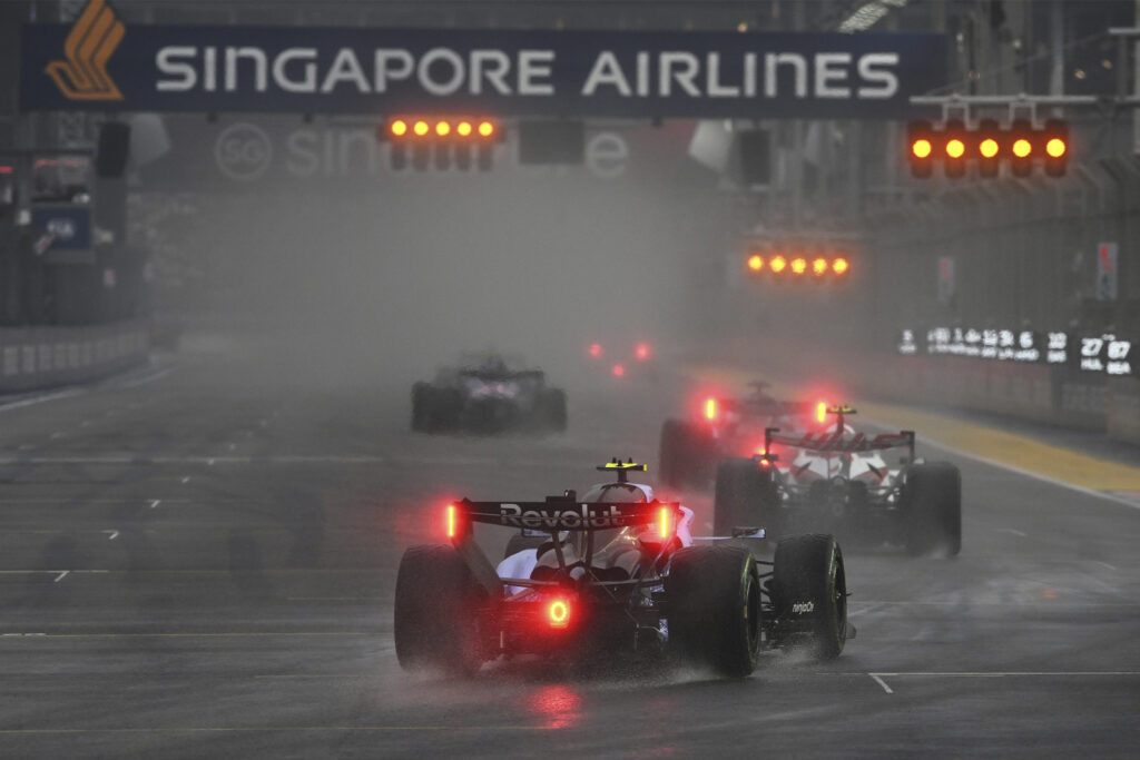 Singapore Grand Prix 10-2026. Photo courtesy of Audi.