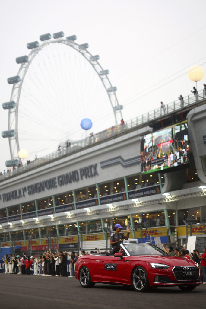 Singapore Grand Prix. Photo courtesy of Audi.