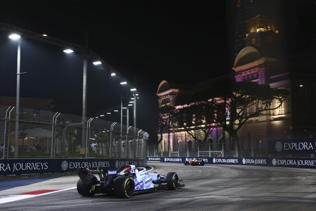 Singapore Grand Prix 10-2026. Photo courtesy of Audi.