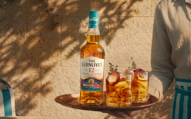 THE GLENLIVET PROVENCE SOCIAL STATIC OLD FASHIONED. Photo courtesy of Glenlivet.