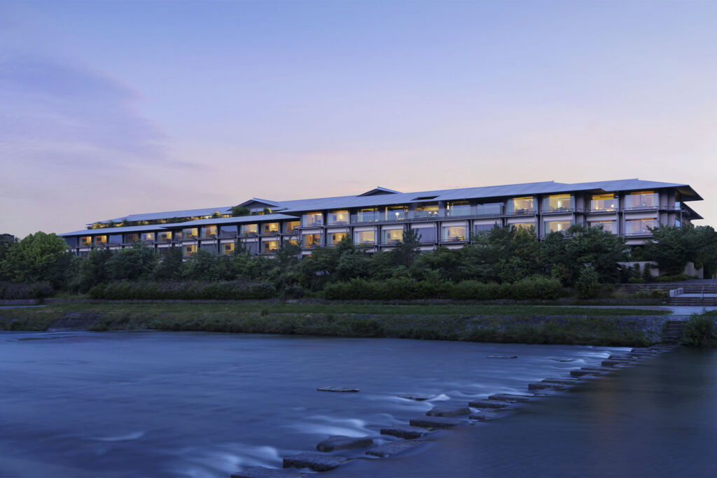 The Ritz-Carlton Kyoto Exterior Dusk