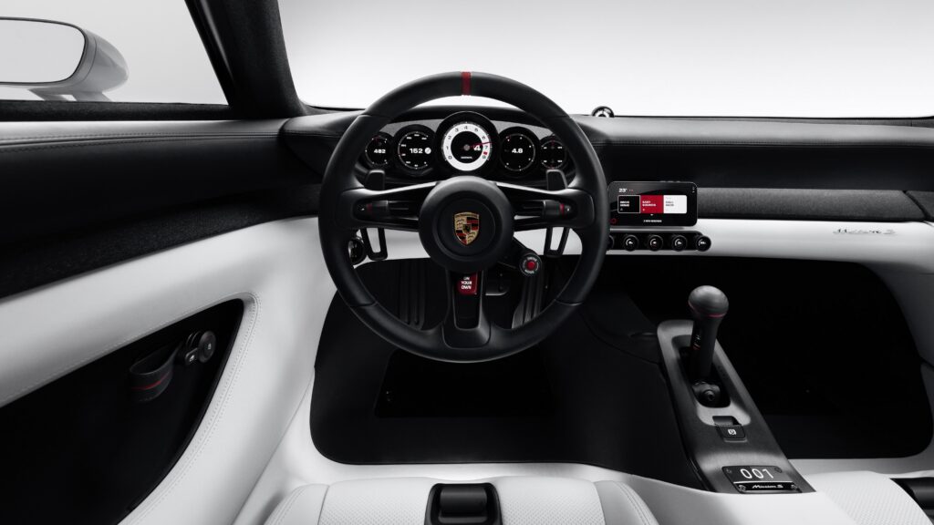 Porsche mission s reveal photo courtesy of porsche